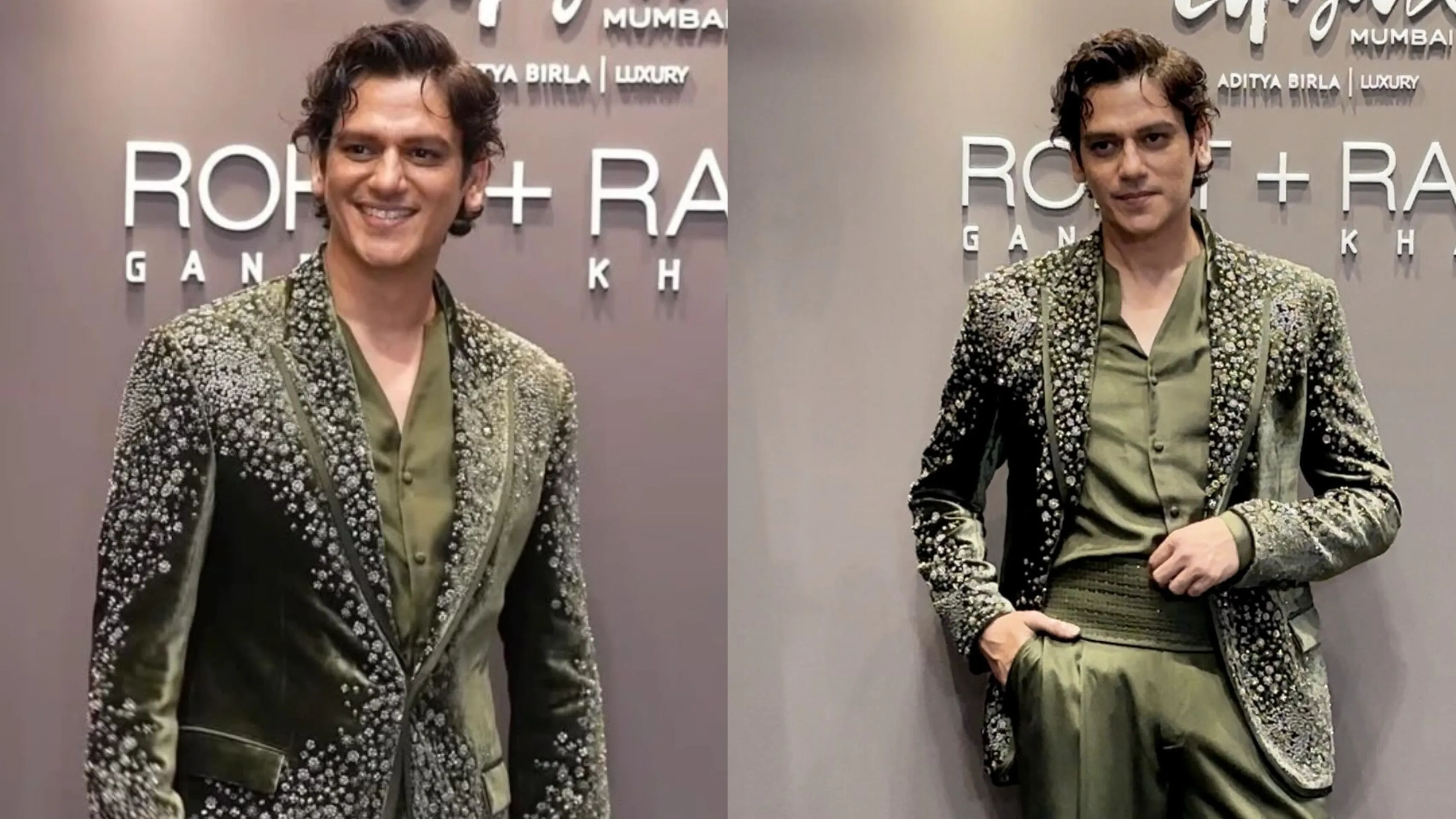 Vijay Varma Owns the Runway as Showstopper for Rohit Gandhi + Rahul Khanna’s Noir Botanica