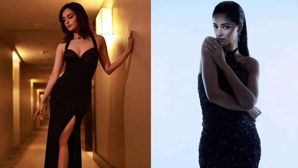Manushi Chhillar to Ananya Panday: Bollywood Divas Slaying Black Fashion