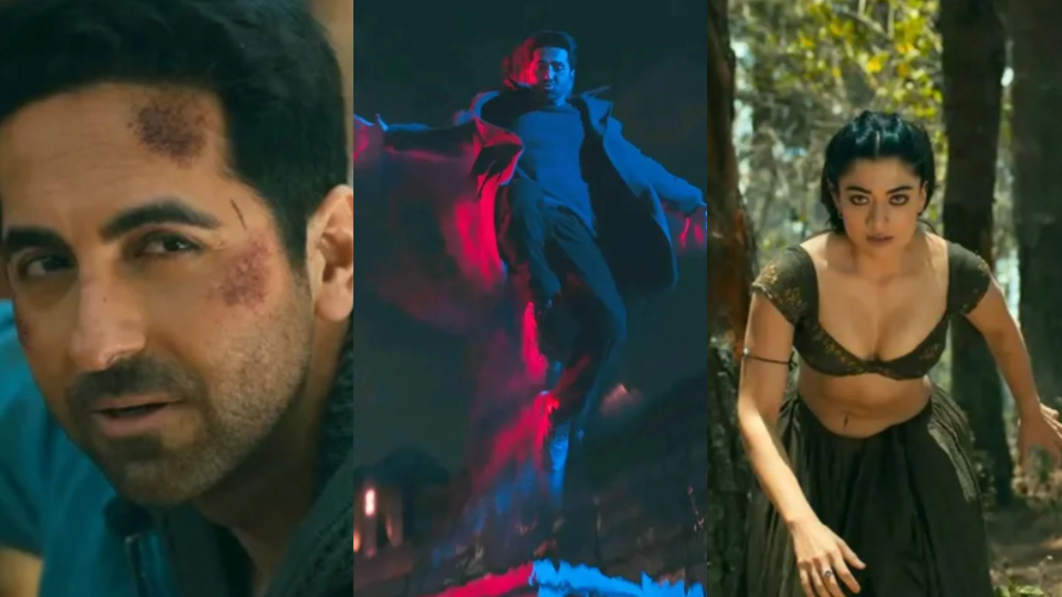 Thama Teaser: Ayushmann Khurrana, Rashmika Mandanna Promise a Dark and Bloody Love Story