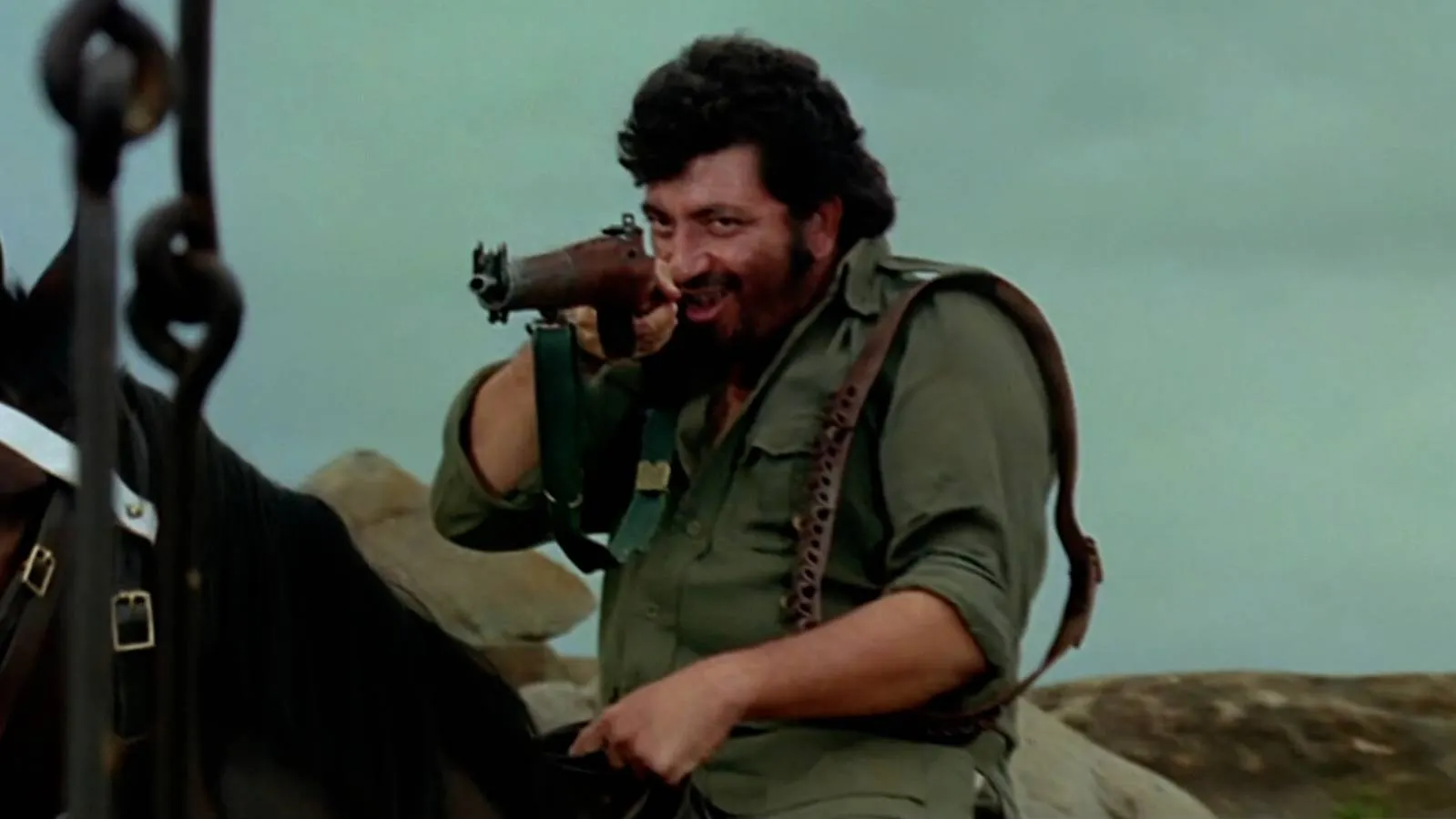 Which character named “Gabbar Singh” appears in the movie Sholay?